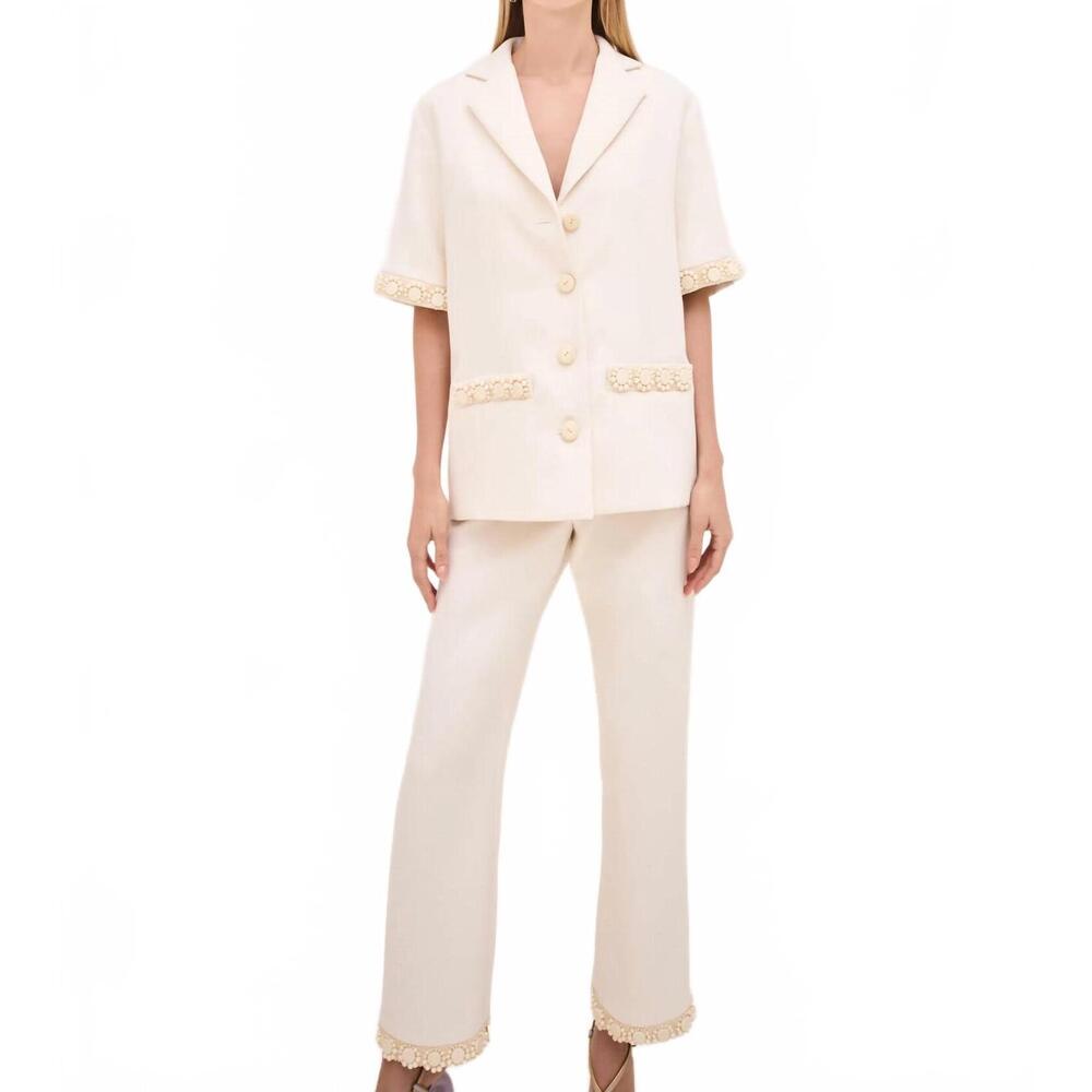 NEW ALEXIS lio top in ivory